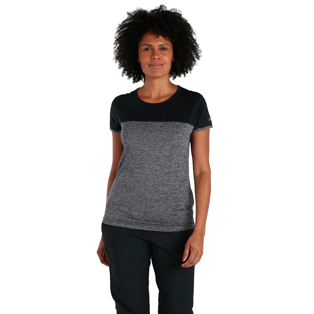 Berghaus Womens Voyager Crew Neck Tee (Carbon Marl)