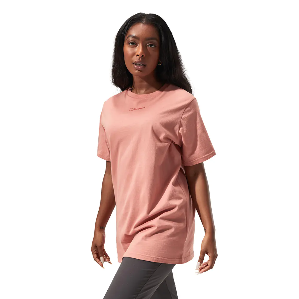 Berghaus Womens Boyfriend T-Shirt (Rose Dawn)