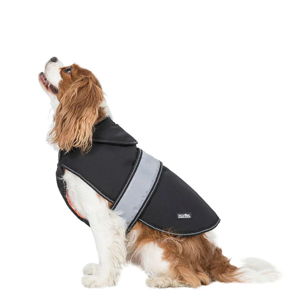 Trespaws Butch X Softshell Dog Coat (Black)