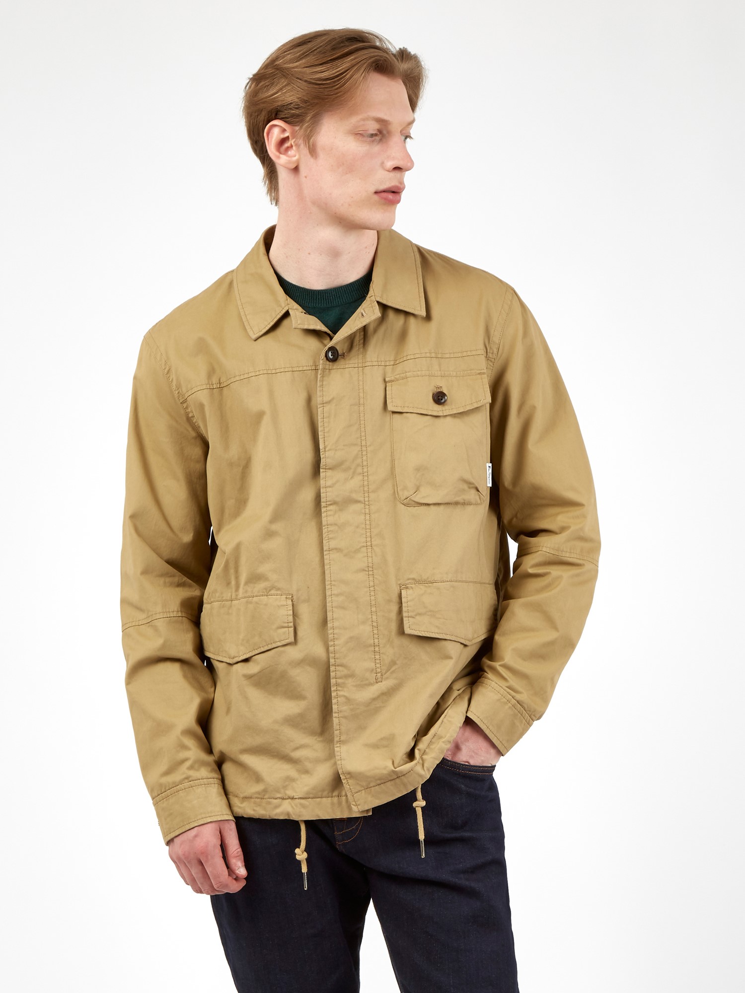 Cotton Workwear Style Jacket XXXL Sand