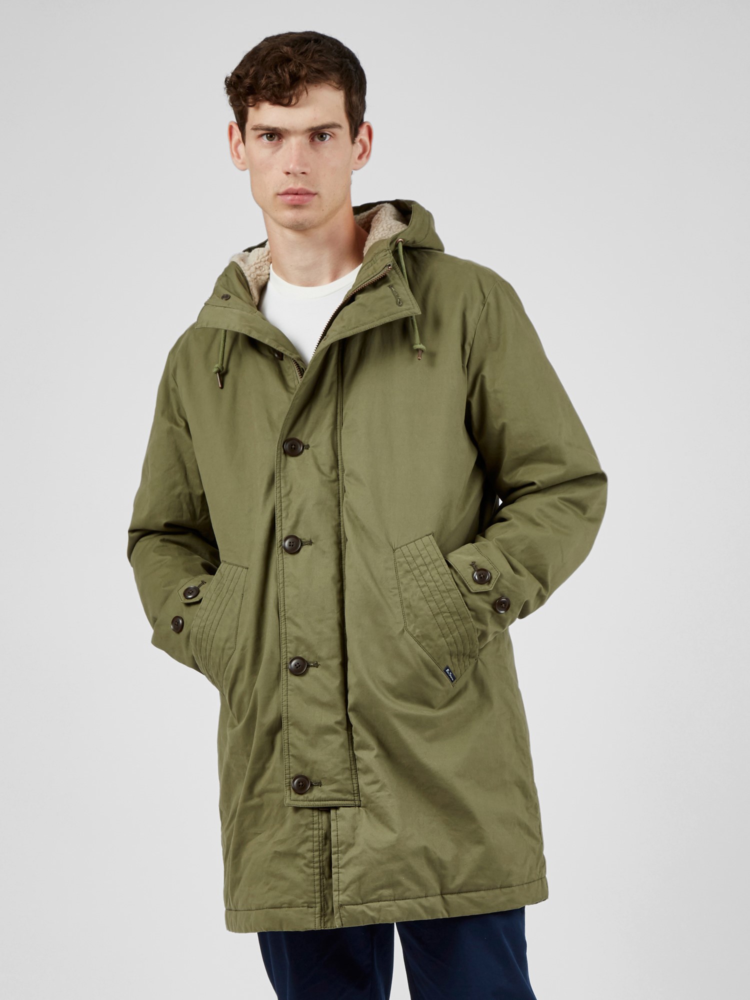 Modern Parka - Hemp Green Large Hemp