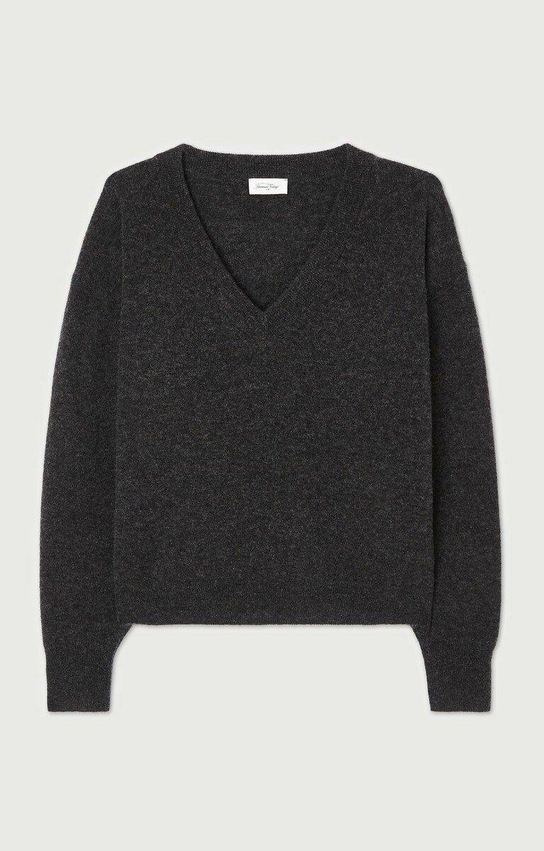 Raxow Wool Mix Jumper with V-Neck