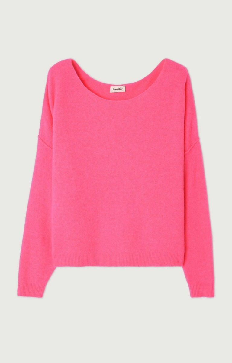 Damsville Boat-Neck Jumper in Chunky Knit
