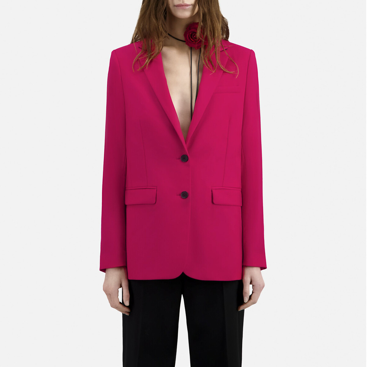 Buttoned Blazer