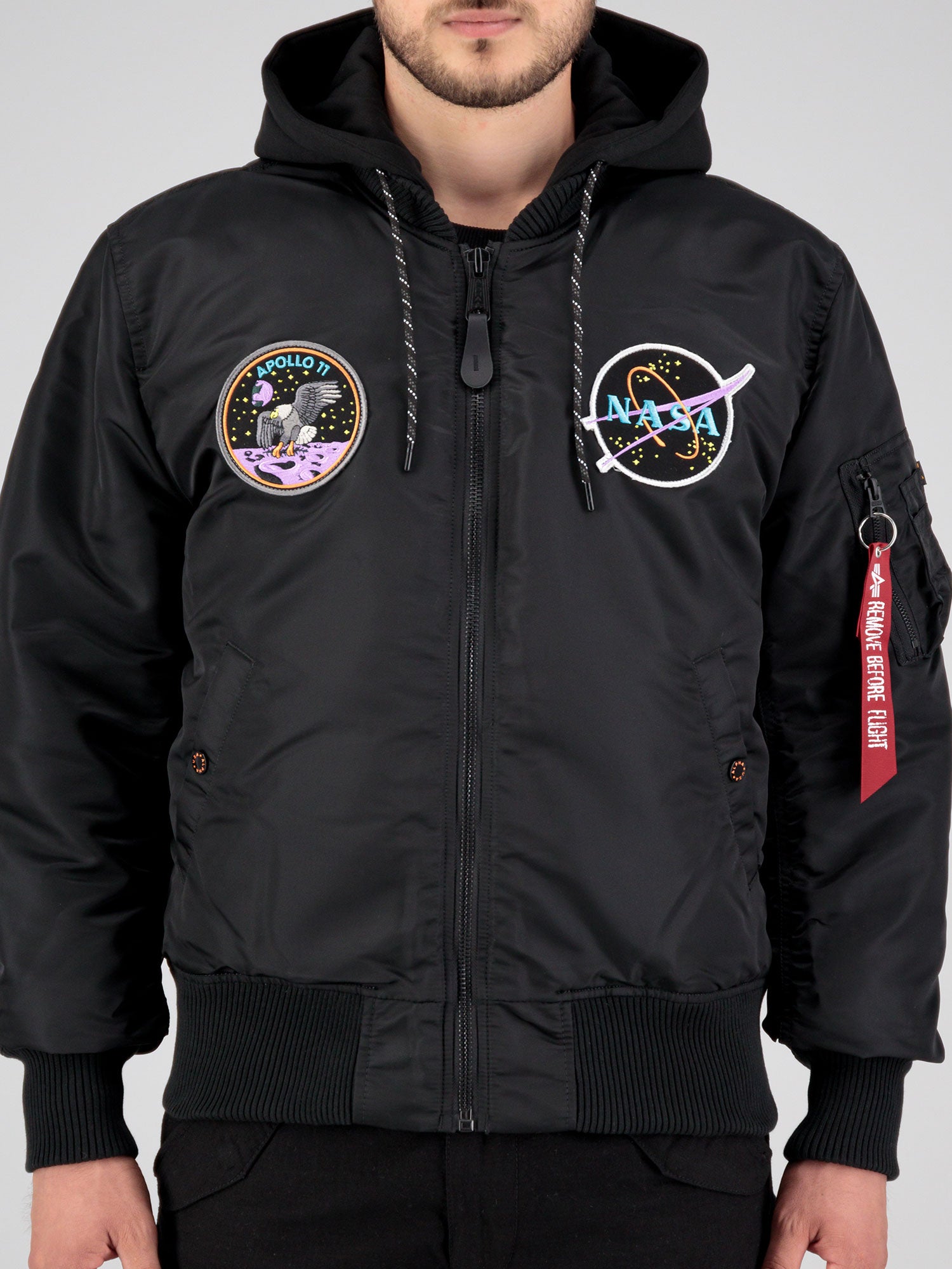 Alpha Industries MA-1 VF Hood Dark Side Bomber Jacket