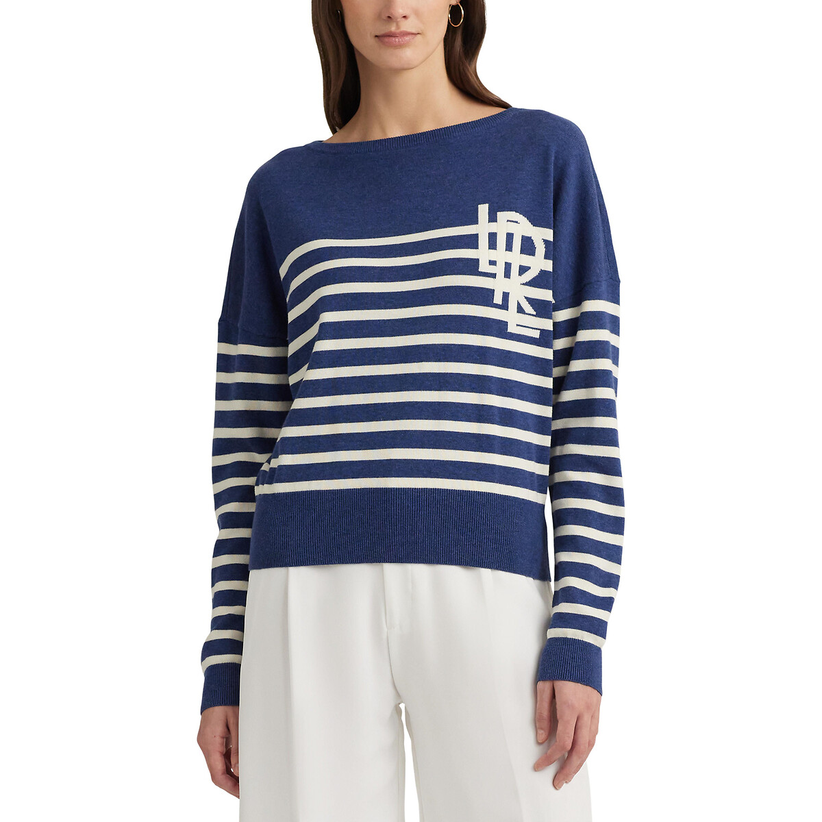 Hainvette Breton Striped Jumper in Cotton