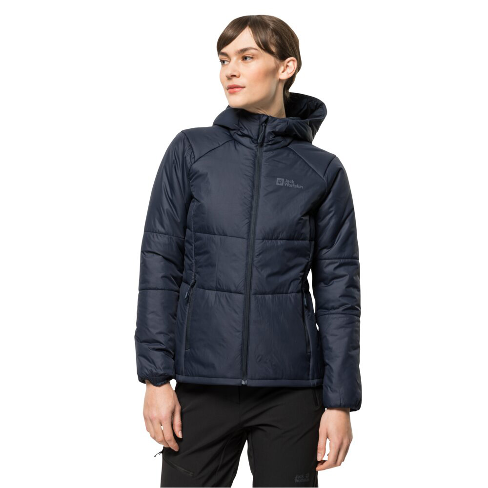 Jack Wolfskin Womens Bergland Insulated Jacket (Night Blue)