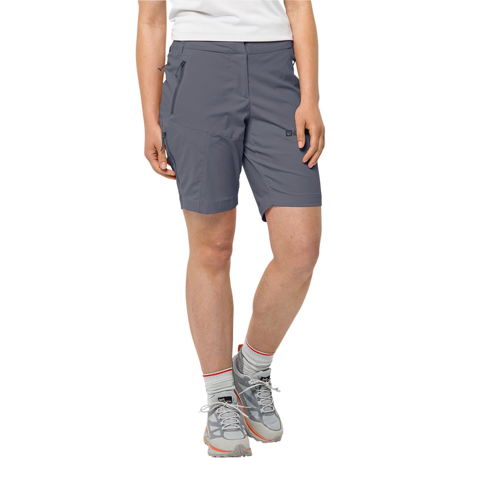 Jack Wolfskin Womens Gastal Walking Shorts (Dolphin)