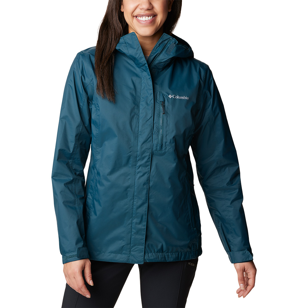 Columbia Womens Pouring Adventure II Waterproof Jacket (Night Wave)