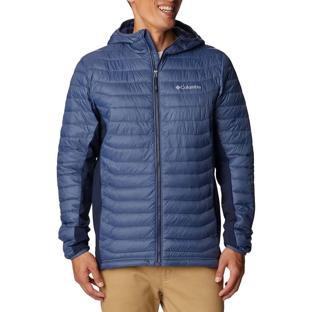 Columbia Mens Powder Pass Insulated Jacket (Dark Mountain)