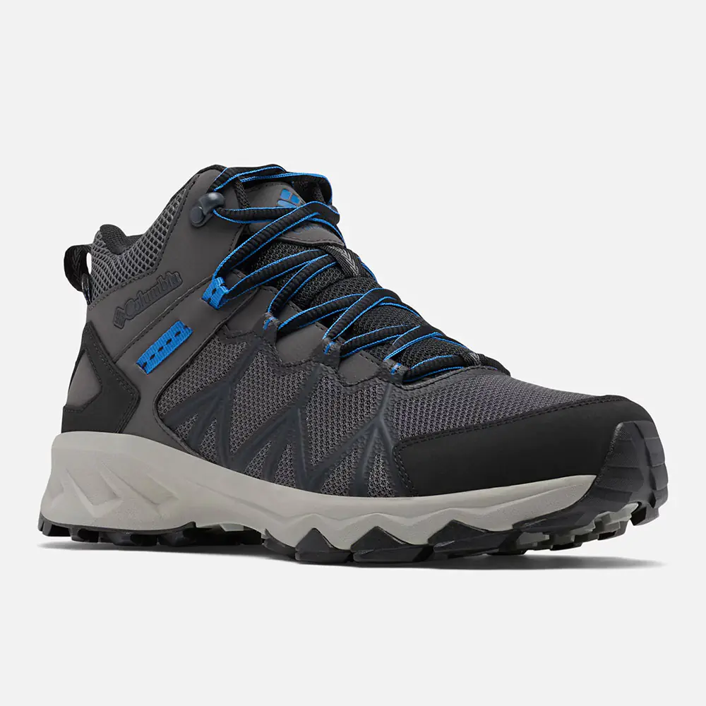 Columbia Mens Peakfreak II Mid Outdry Waterproof Walking Boots (Dark Grey / Black)