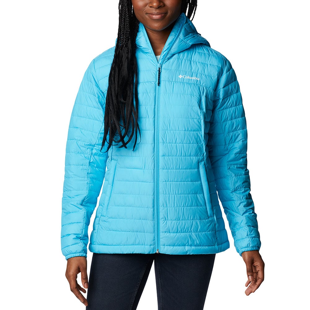 Columbia Womens Silver Falls Insulated Hooded Jacket (Atoll/Nocturnal Lining) Columbia Womens Silver Falls Insulated Hooded Jacket (Atoll/Nocturnal Lining)