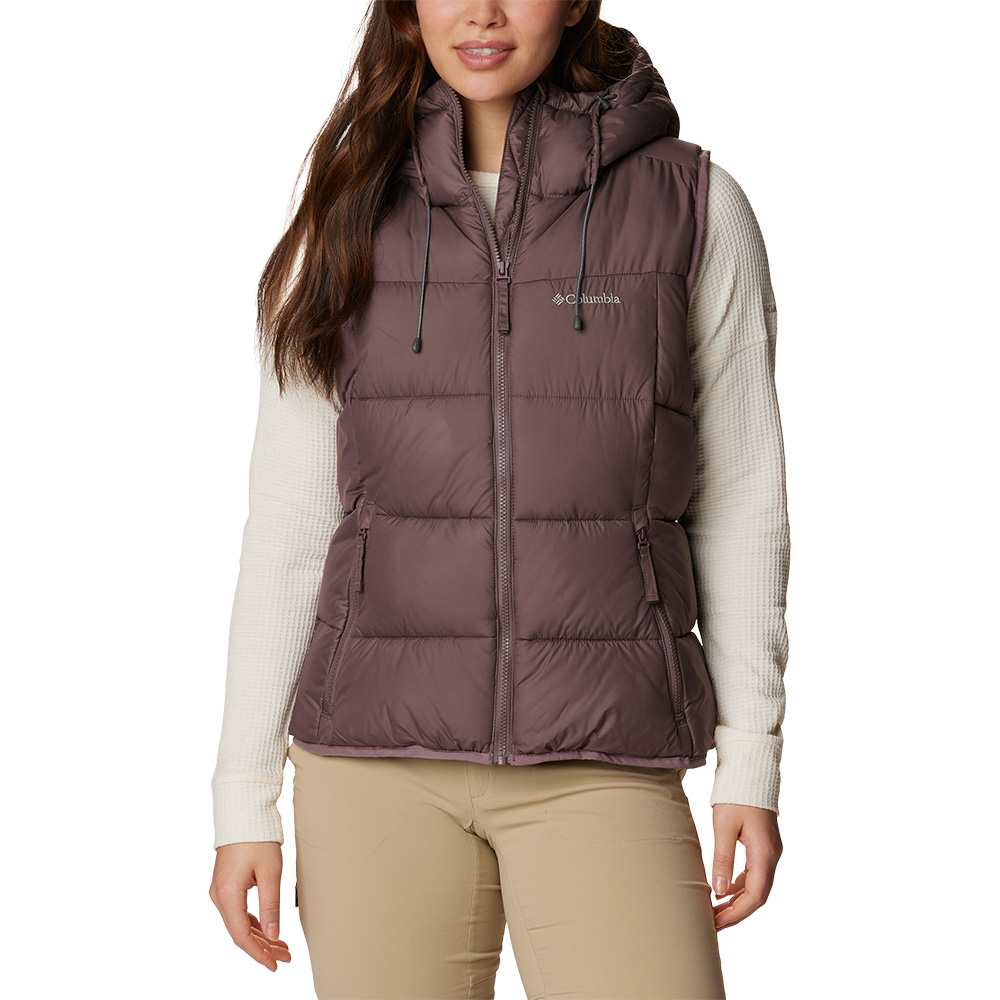 Columbia Womens Pike Lake II Insulated Puffer Vest (Basalt)