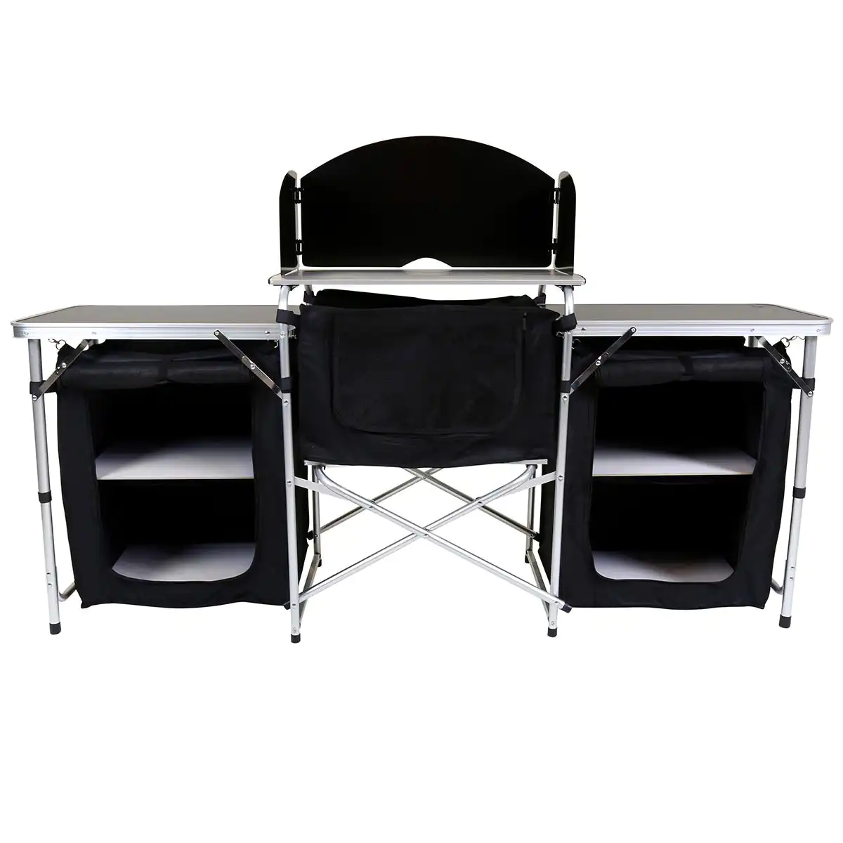 Charles Bentley Foldable Camping Storage Unit - Large