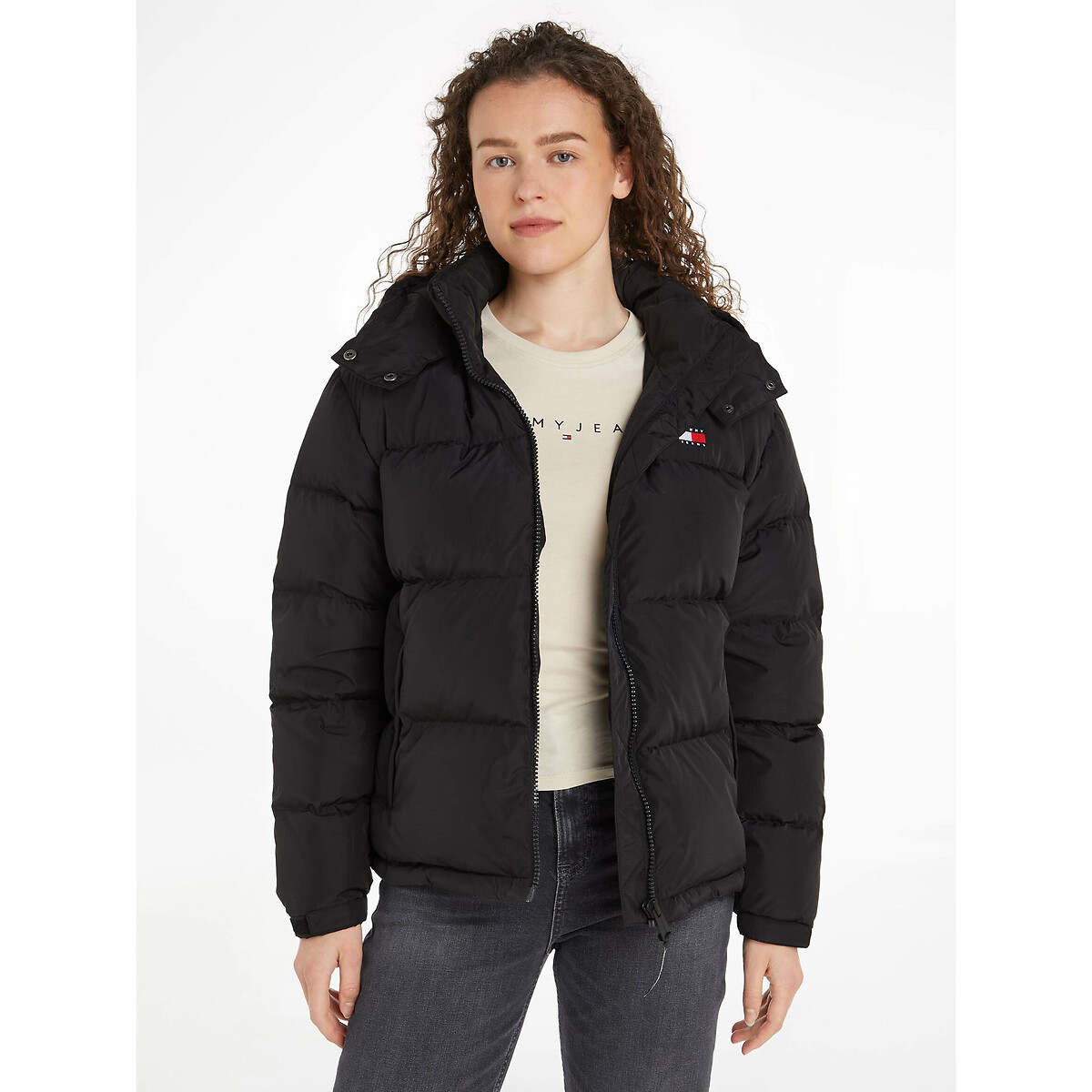 Alaska Short Padded Puffer Jacket with Hood Alaska Short Padded Puffer Jacket with Hood
