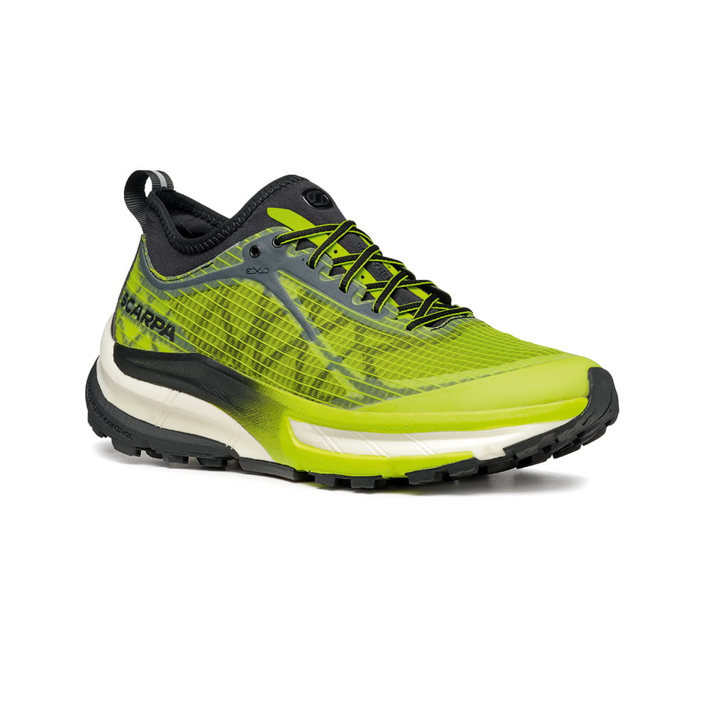 Scarpa Mens Golden Gate ATR Trail Running Shoes (Acid Lime / Black)