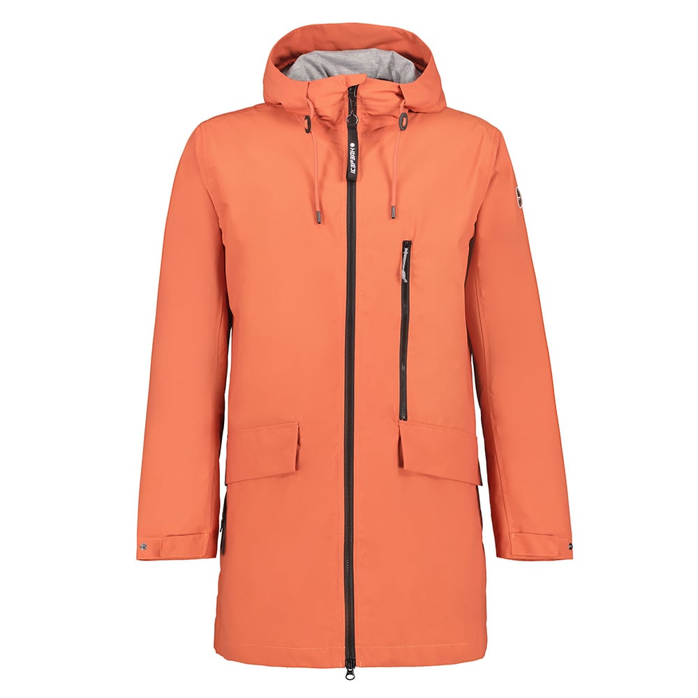 Icepeak Mens Alnar Windproof Jacket (Burned Orange)