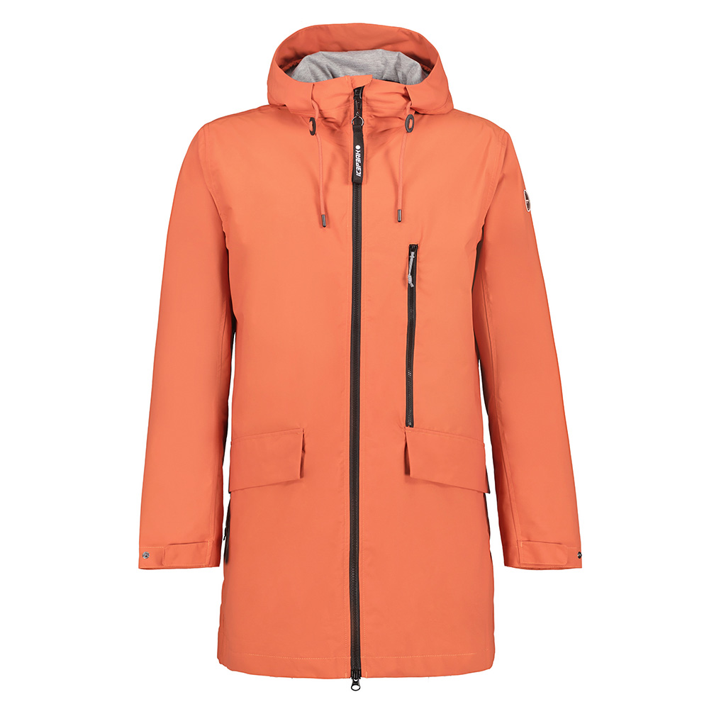 Icepeak Mens Alnar Windproof Jacket (Burned Orange)