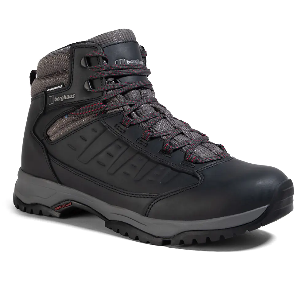 Berghaus Mens Expeditor Ridge 2.0 Walking Boots (Black/Red)