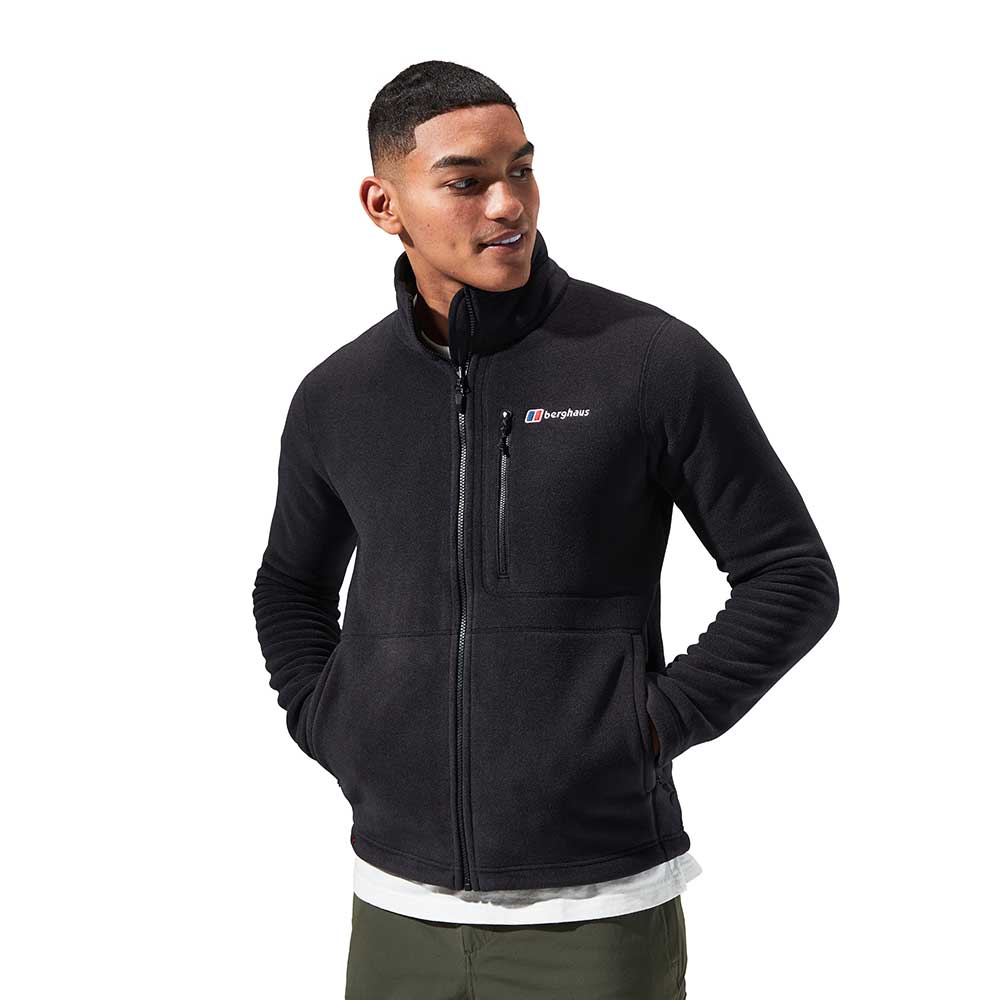 Berghaus Mens Activity Polartec Fleece Jacket (Black)