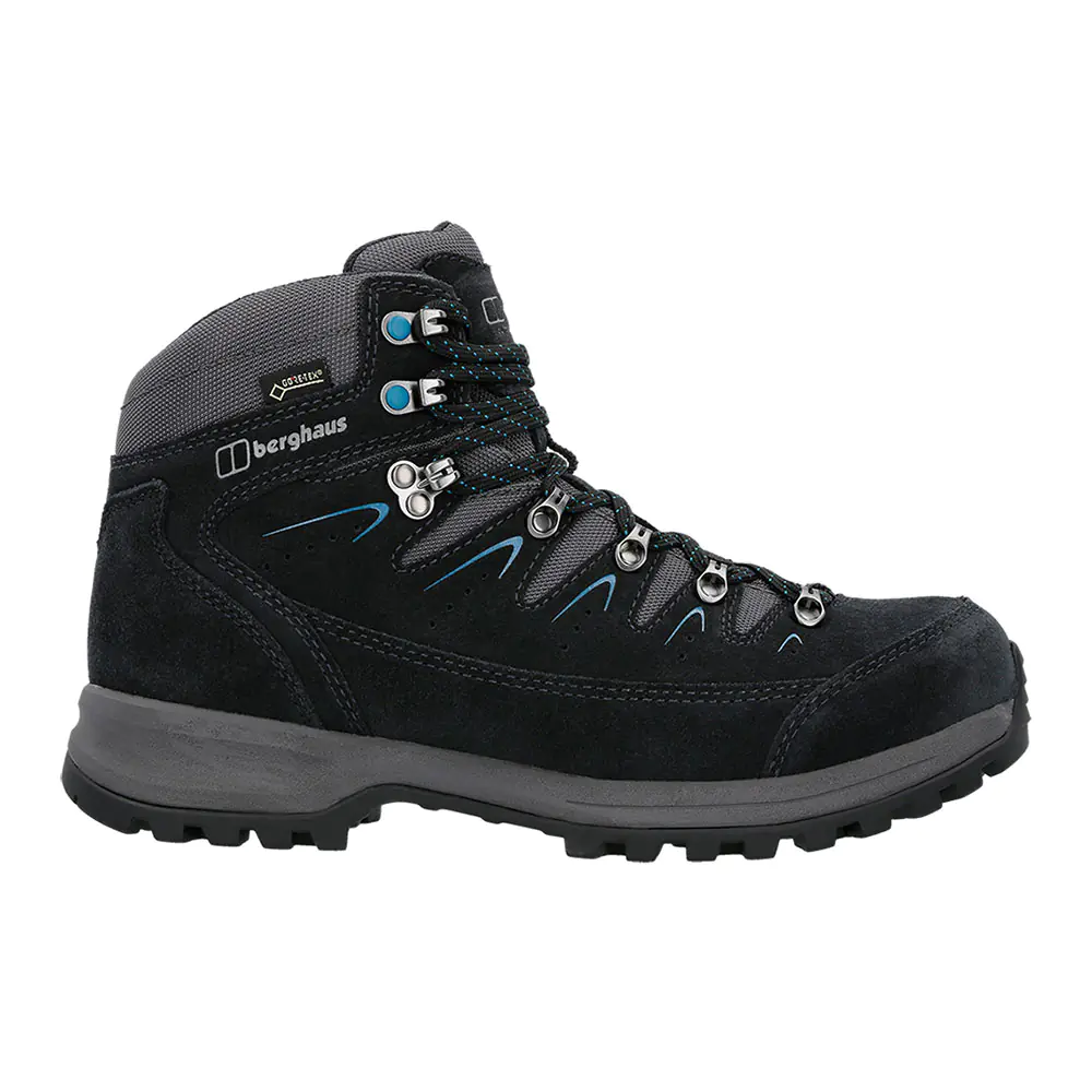 Berghaus Womens Explorer Trek GORE-TEX Walking Boots (Navy / Grey)