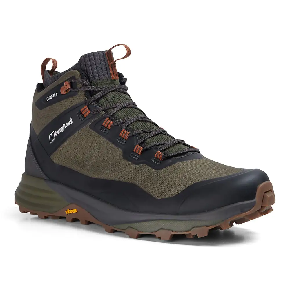 Berghaus Mens VC22 GORE-TEX MID Boots (Dark Brown/Dark Green)