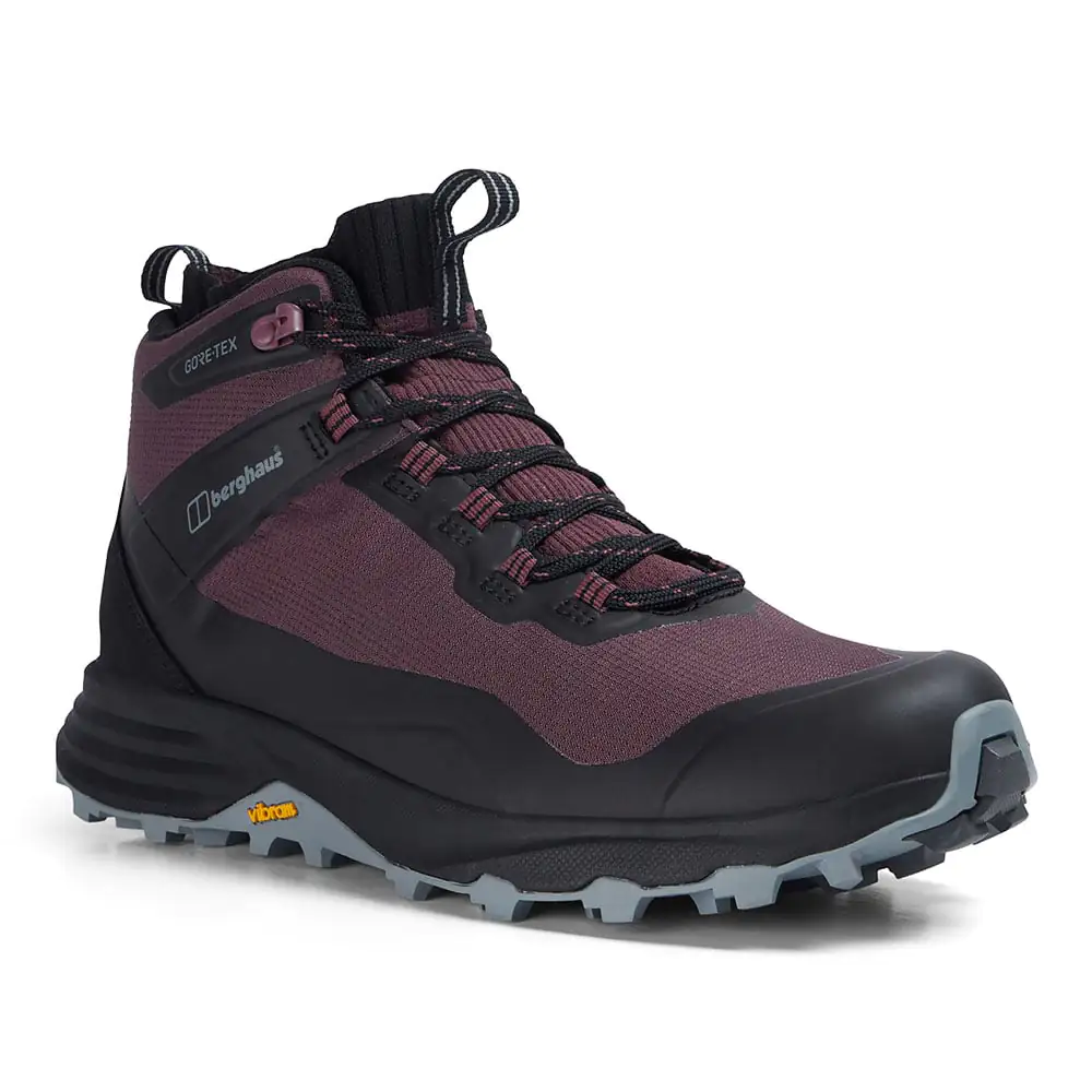 Berghaus Womens VC22 GORE-TEX MID Boots (Wine/Black)