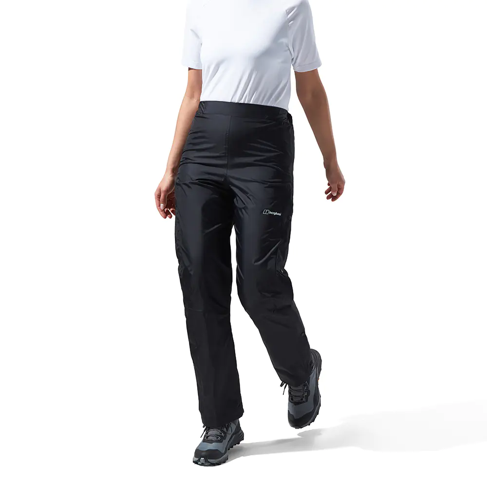 Berghaus Womens Deluge 2.0 Waterproof Overtrousers (Black)