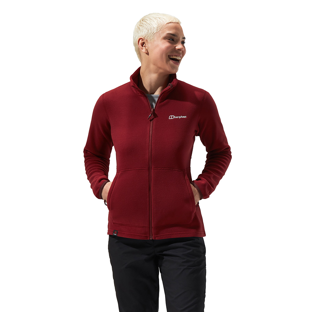 Berghaus Womens Polartec Prism Micro 2.0 Full Zip Fleece (Syrah)