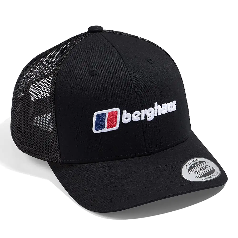 Berghaus Logo Trucker Cap (Black)