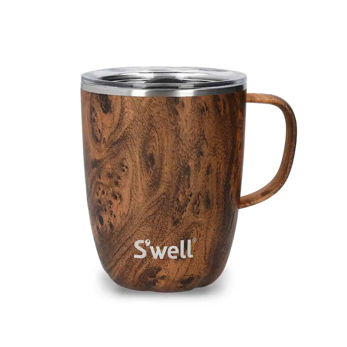 S'well S'well Teakwood Mug With Handle, 350Ml