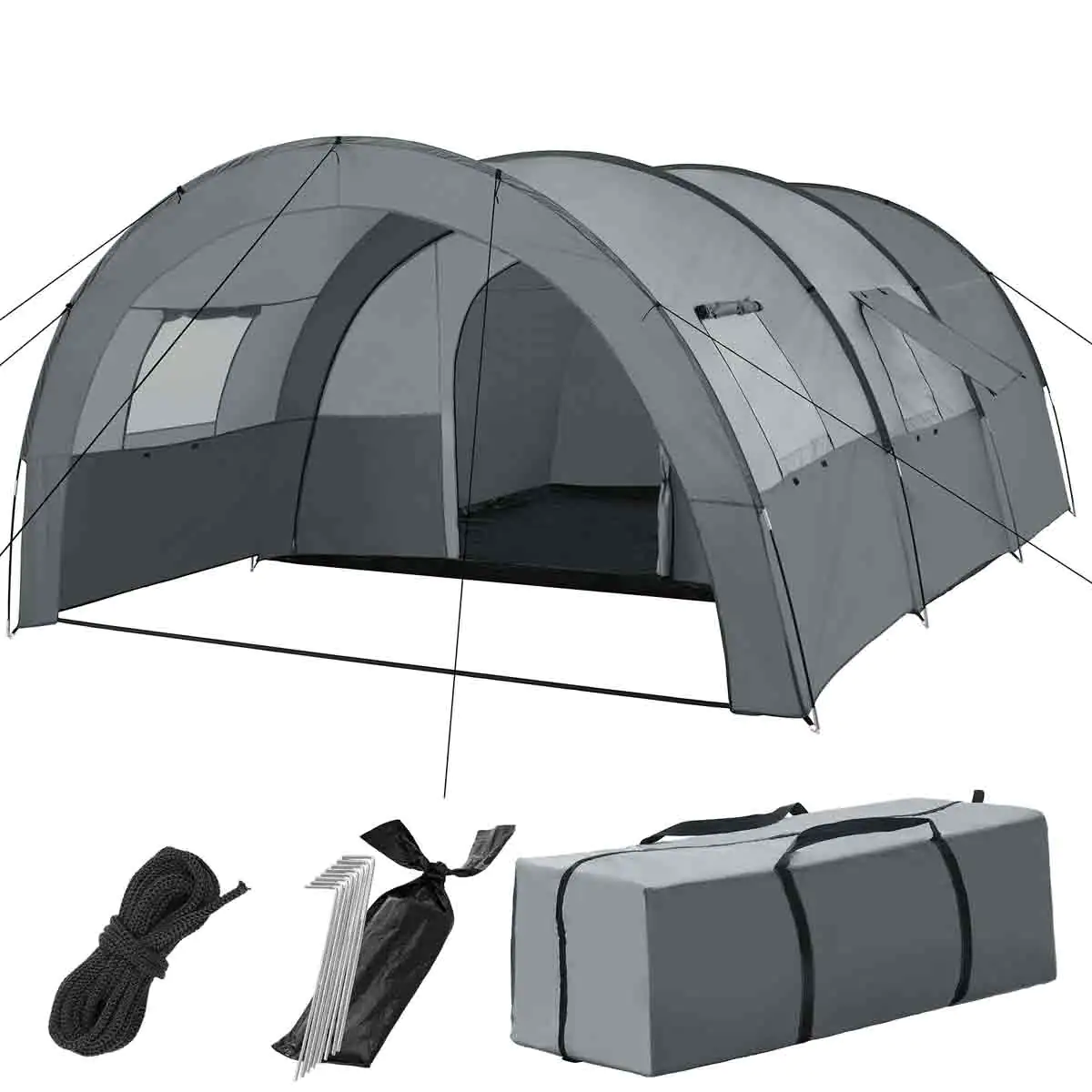 Tectake Tent Roskilde For 6 People
