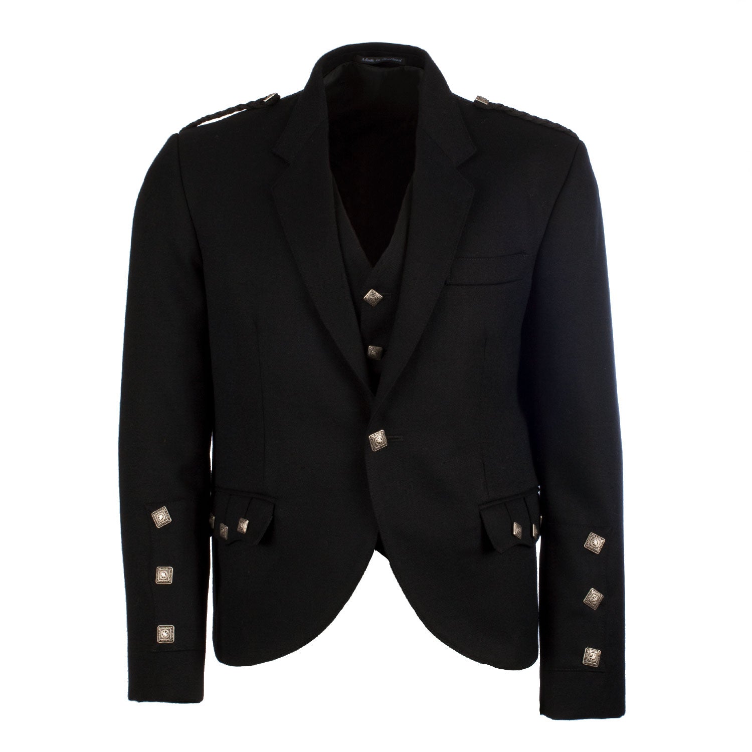 Gents Argylle Jacket & Waistcoat Twil Twil / 46