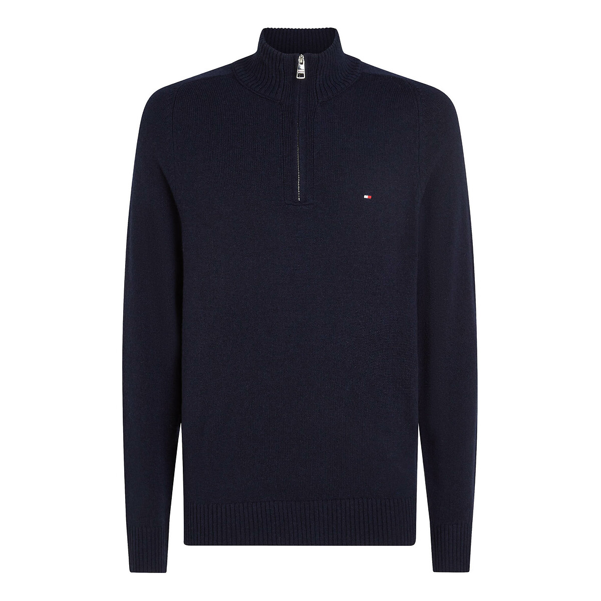 Lambswool Half Zip Jumper