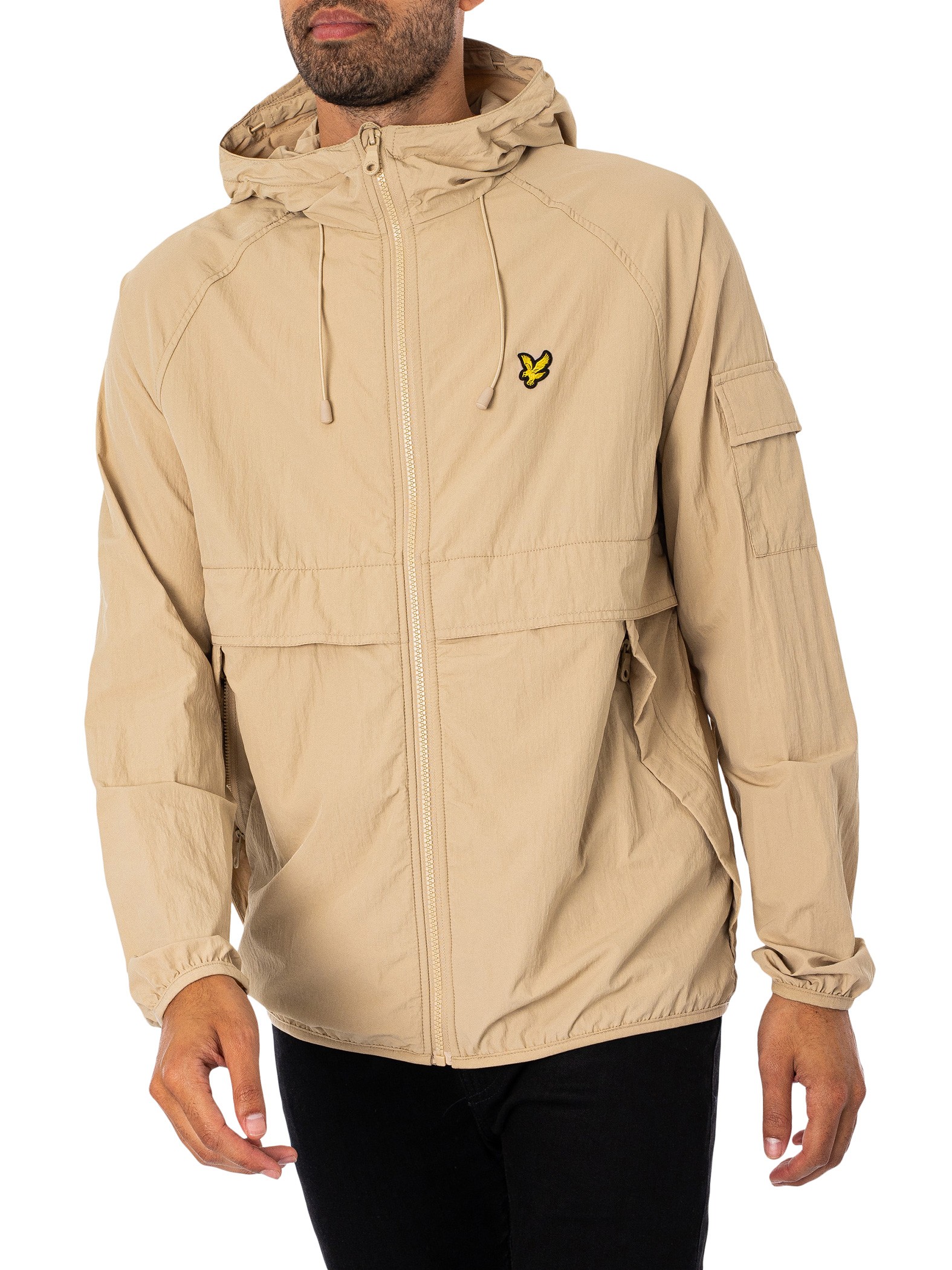 Hooded Windbreaker Jacket