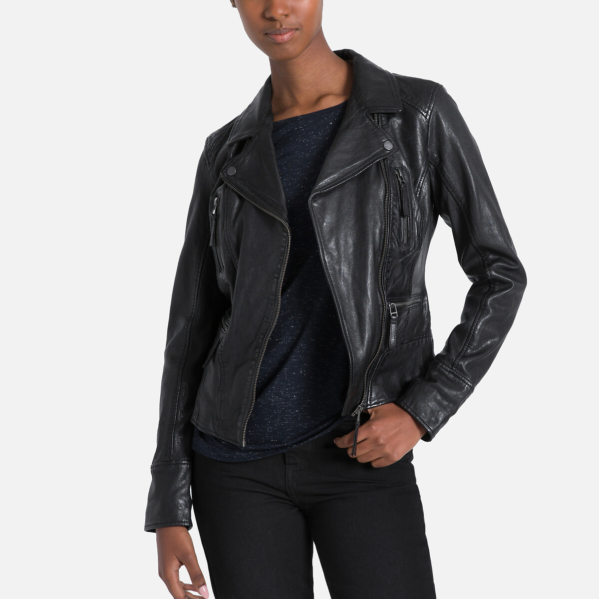 Camera Leather Biker Jacket Camera Leather Biker Jacket