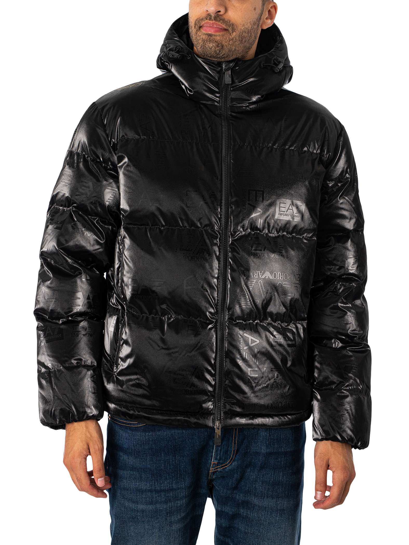 Logo Puffer Jacket