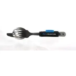 Lifeventure Knife Fork Spoon Set - Titanium