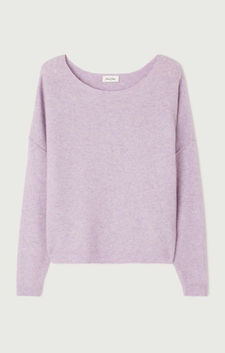 Damsville Boat-Neck Jumper in Chunky Knit