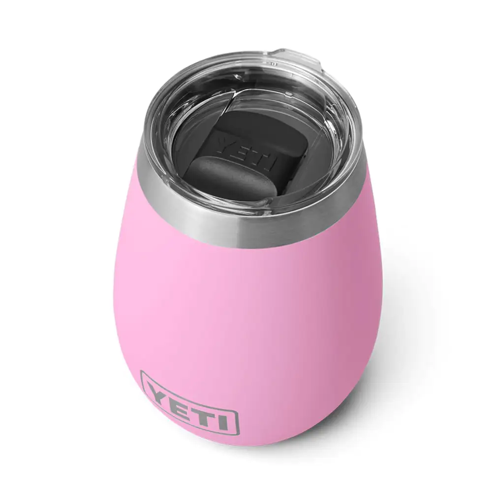 YETI Rambler 10oz Wine Tumbler with MagSlider Lid - 296ml (Power Pink)