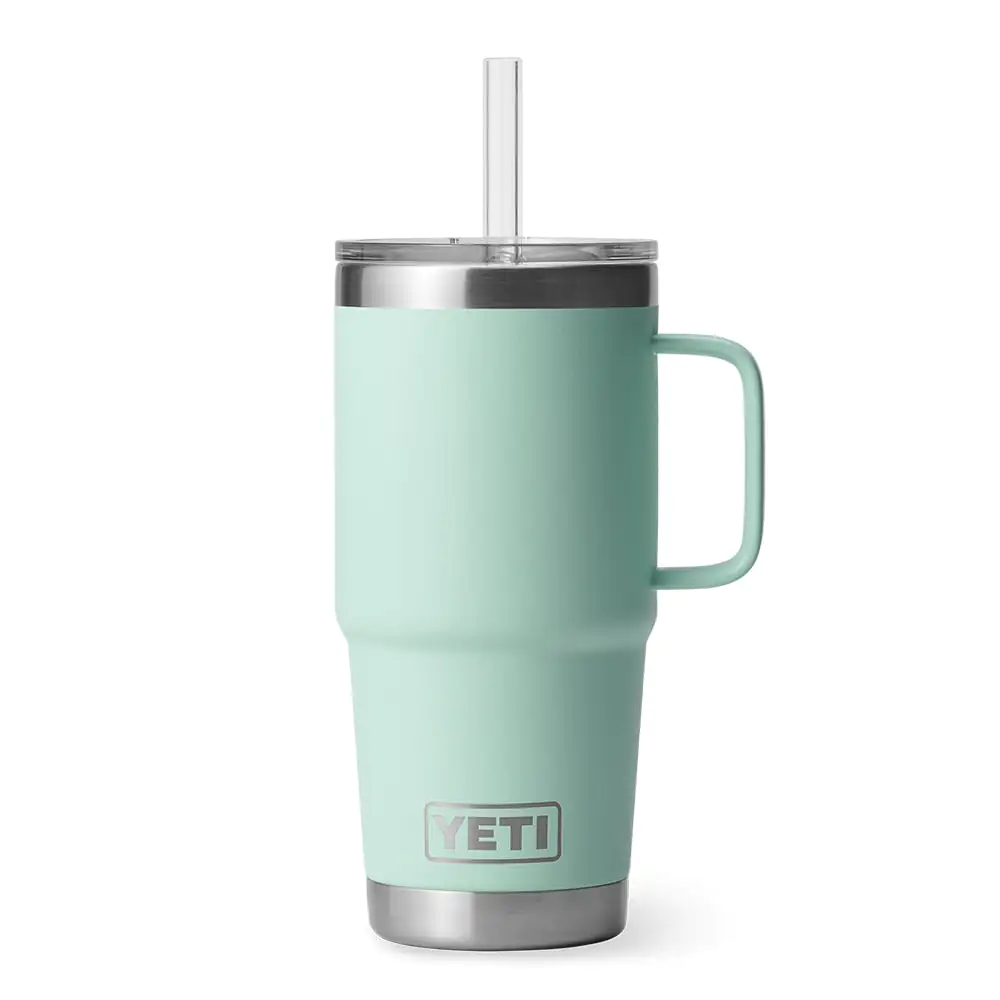 YETI Rambler 25oz Mug With Straw Lid (710ml)