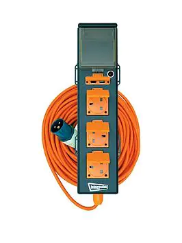 Streetwize 4 Way Caravan Hook-Up Extension Cable