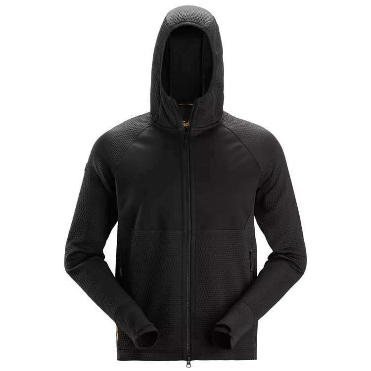 Snickers FlexiWork Full Zip Hoodie (Black)