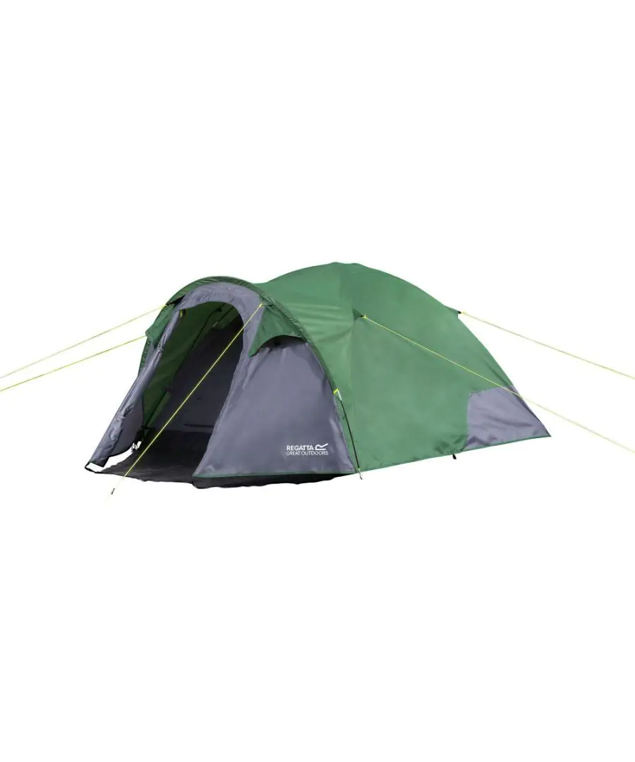 Regatta Mens Kivu V3 3 Man Waterproof Camping Tent - Green - One Size