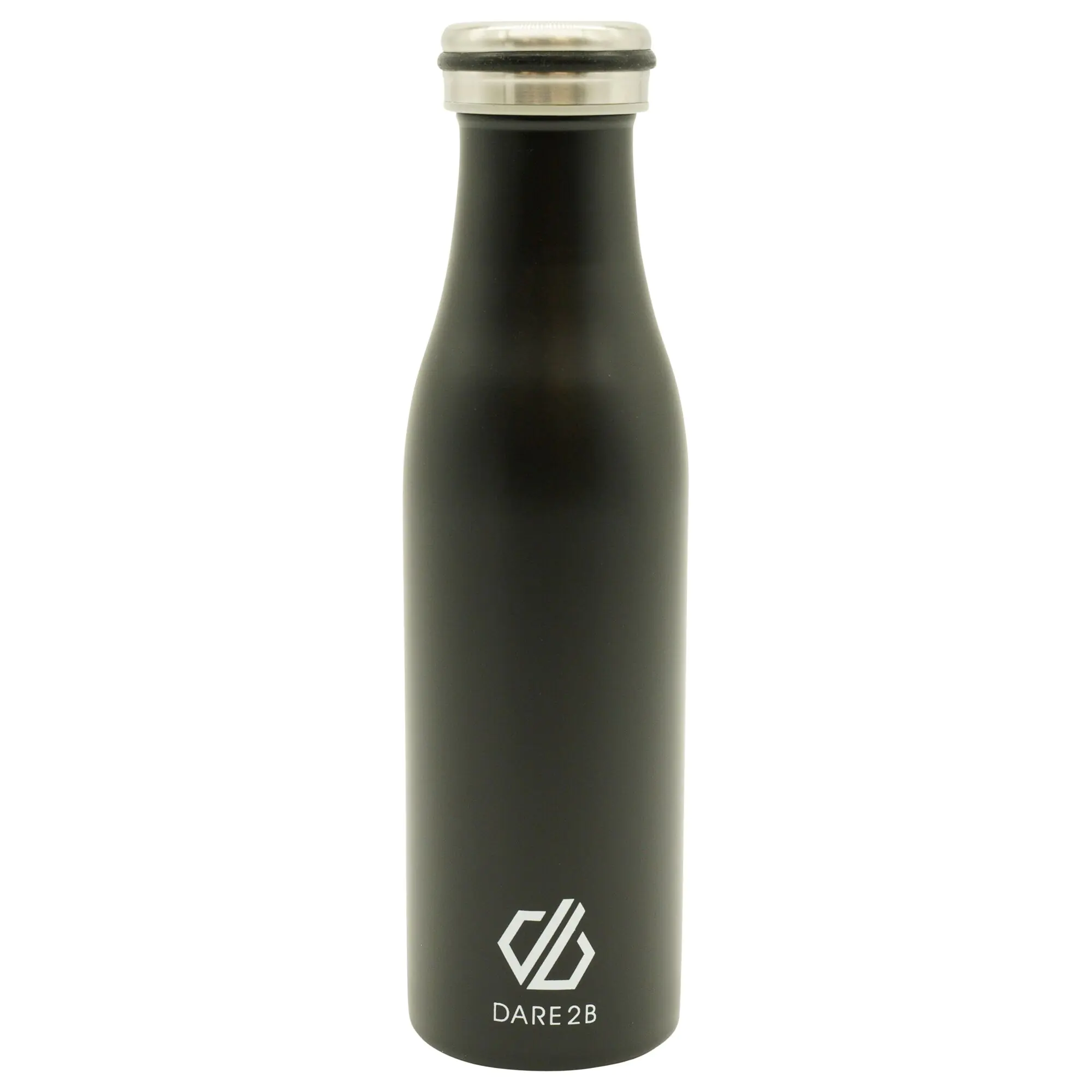 Dare 2b Black Steel Bottle, Size: One Size