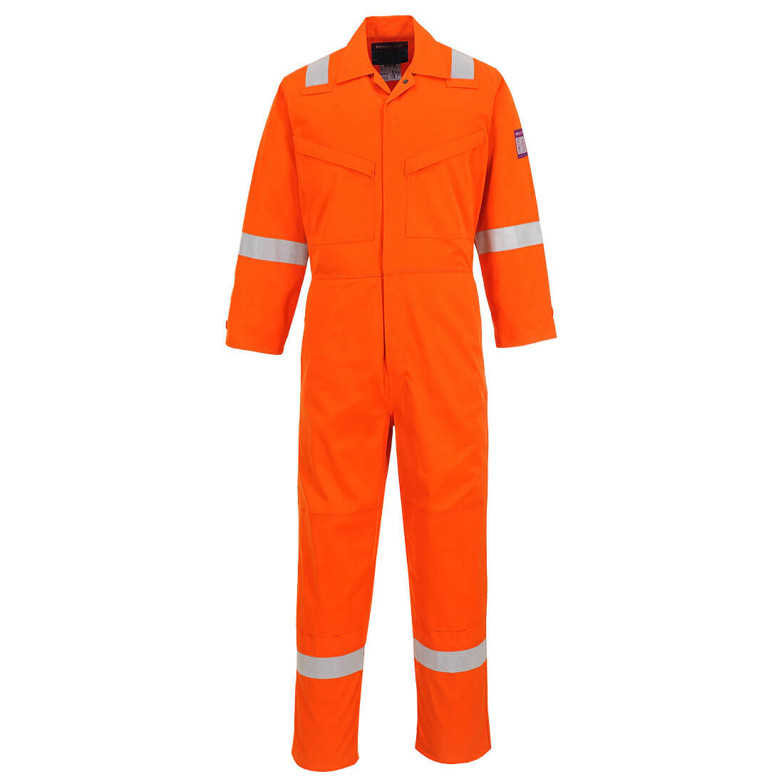 Modaflame Mens Flame Resistant Overall Orange XL
