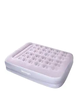 Silentnight Camping Collection Extra Deep Flocked Airbed With Electric Pump -  King - Grey