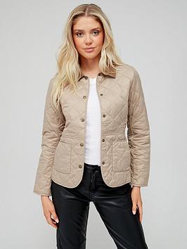 Barbour Deveron Quilt - Beige