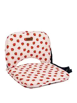 Summerhouse By Navigate Strawberries &Amp; Cream 5 Position Adjustable Picnic, Festival Chair - Pink