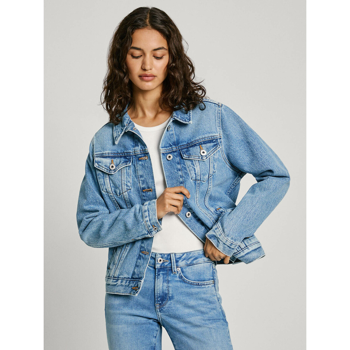 Recycled Cotton Denim Jacket
